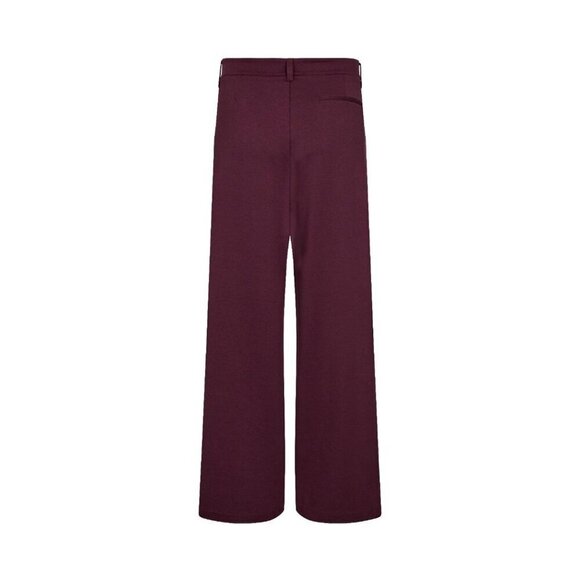 NWT SOYA CONCEPT Banu 33 Burgundy Wine Soft Sweat Pants - Picture 2 of 5